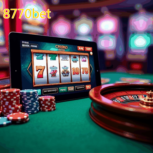 8770bet: Aproveite caça-níqueis e caça-níqueis com bônus no cassino ao vivo!